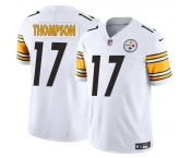 Men's Pittsburgh Steelers #17 Skylar Thompson White 2025 F.U.S.E. Vapor Limited Football Stitched Jersey