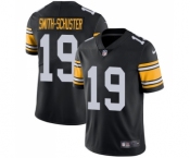 Men's Pittsburgh Steelers #19 JuJu Smith-Schuster Black Alternate Vapor Untouchable Limited Player Football Jersey