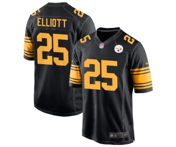 Men's Pittsburgh Steelers ＃25 DeShon Elliott Black Color Rush Vapor Untouchable Limited Stitched Jersey