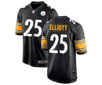 Men's Pittsburgh Steelers ＃25 DeShon Elliott Black Vapor Untouchable Limited Stitched Jersey