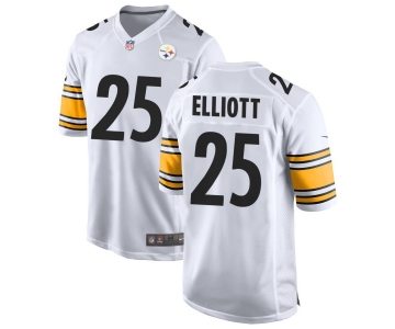 Men's Pittsburgh Steelers ＃25 DeShon Elliott White Vapor Untouchable Limited Stitched Jersey