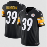 Men's Pittsburgh Steelers #39 Malik Harrison Black 2026 F.U.S.E. Vapor Limited Football Stitched Jersey Men's Pittsburgh Steelers #39 Malik Harrison Black 2026 F.U.S.E. Vapor Limited Football Stitched Jersey