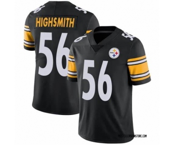 Men's Pittsburgh Steelers #56 Alex Highsmith Black Vapor Untouchable Limited Football Stitched Jersey