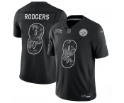 Men's Pittsburgh Steelers #8 Aaron Rodgers Black F.U.S.E. 2026 Salute to Service Limited Football Stitched Jersey Men's Pittsburgh Steelers #8 Aaron Rodgers Black F.U.S.E. 2026 Salute to Service Limited Football Stitched Jersey