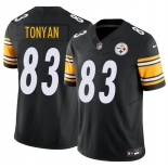 Men's Pittsburgh Steelers #83 Robert Tonyan Black 2026 F.U.S.E. Vapor Limited Football Stitched Jersey Men's Pittsburgh Steelers #83 Robert Tonyan Black 2026 F.U.S.E. Vapor Limited Football Stitched Jersey