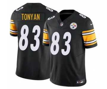 Men's Pittsburgh Steelers #83 Robert Tonyan Black 2026 F.U.S.E. Vapor Limited Football Stitched Jersey