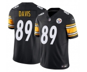 Men's Pittsburgh Steelers #89 Joaquin Davis Black 2026 F.U.S.E. Vapor Limited Football Stitched Jersey Men's Pittsburgh Steelers #89 Joaquin Davis Black 2026 F.U.S.E. Vapor Limited Football Stitched Jersey