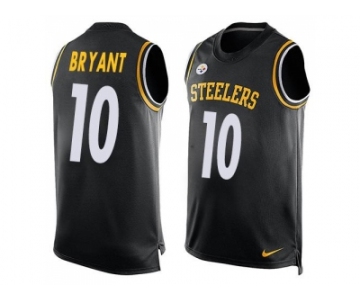 Nike Pittsburgh Steelers #10 Martavis Bryant Black Team Color Men's Stitched NFL Limited Tank Top Jersey