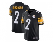 Nike Pittsburgh Steelers #2 Mason Rudolph Black Team Color Men Stitched NFL Vapor Untouchable Limited Jersey