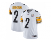 Nike Pittsburgh Steelers #2 Mason Rudolph White Men Stitched NFL Vapor Untouchable Limited Jersey
