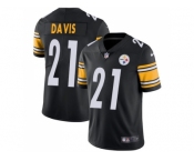 Nike Pittsburgh Steelers #21 Sean Davis Black Team Color Men Stitched NFL Vapor Untouchable Limited Jersey