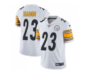 Nike Pittsburgh Steelers #23 Joe Haden White Men Stitched NFL Vapor Untouchable Limited Jersey