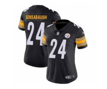 Women's Nike Pittsburgh Steelers #24 Coty Sensabaugh Black Team Color Vapor Untouchable Limited Player NFL Jersey