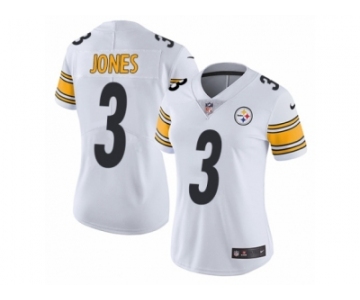 Women's Nike Pittsburgh Steelers #3 Landry Jones Vapor Untouchable Limited White NFL Jersey