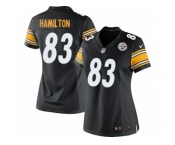 Women's Nike Pittsburgh Steelers #83 Cobi Hamilton Limited Black Team Color NFL Jersey
