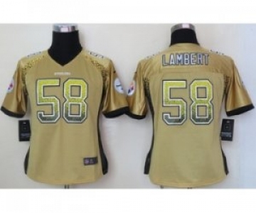 nike women nfl jerseys pittsburgh steelers #58 jack lambert gold[Elite drift fashion]