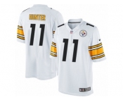 Youth Nike Pittsburgh Steelers #11 Justin Hunter Limited White NFL Jersey