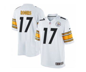 Youth Nike Pittsburgh Steelers #17 Eli Rogers Limited White NFL Jersey