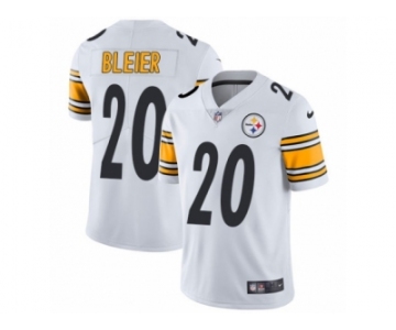 Youth Nike Pittsburgh Steelers #20 Rocky Bleier Vapor Untouchable Limited White NFL Jersey