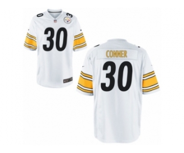 Youth Nike Pittsburgh Steelers #30 James Conner White NFL Jersey