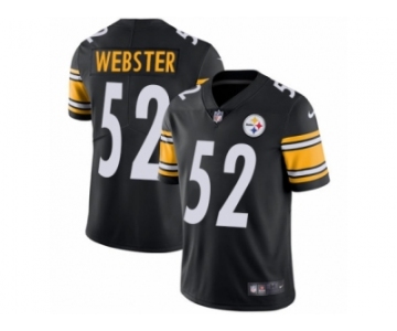 Youth Nike Pittsburgh Steelers #52 Mike Webster Vapor Untouchable Limited Black Team Color NFL Jersey