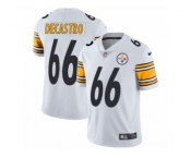 Youth Nike Pittsburgh Steelers #66 David DeCastro Vapor Untouchable Limited White NFL Jersey
