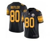 Youth Nike Pittsburgh Steelers #80 Jack Butler Limited Black Rush NFL Jersey