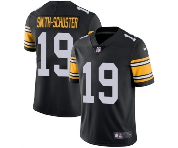 Youth Pittsburgh Steelers #19 JuJu Smith-Schuster Black Alternate Vapor Untouchable Limited Player Football Jersey