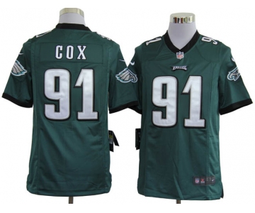 nike nfl jerseys philadelphia eagles #91 cox green[game]
