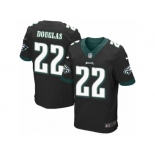 Men's Nike Philadelphia Eagles #22 Rasul Douglas Elite Black Alternate NFL Jersey