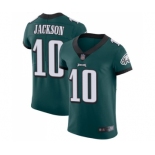 Men's Philadelphia Eagles #10 DeSean Jackson Midnight Green Team Color Vapor Untouchable Elite Player Football Jersey