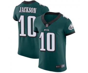 Men's Philadelphia Eagles #10 DeSean Jackson Midnight Green Team Color Vapor Untouchable Elite Player Football Jersey