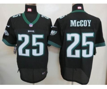 nike nfl jerseys philadelphia eagles #25 lesean mccoy black[Elite]