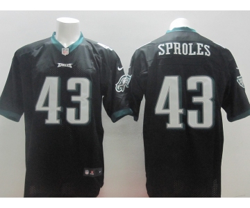 nike nfl jerseys philadelphia eagles #43 sproles black[Elite]