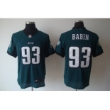 nike nfl jerseys philadelphia eagles #93 jason babin green[Elite]