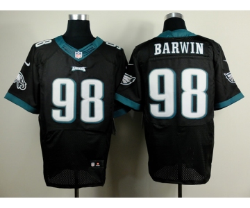 nike nfl jerseys philadelphia eagles #98 barwin black[Elite]