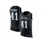 Men Nike Philadelphia Eagles #41 Ronald Darby Black Rush Player Name & Number Tank Top NFL Jersey