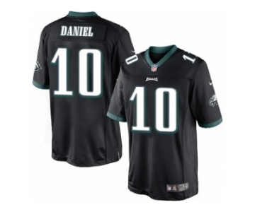 Men's Nike Philadelphia Eagles #10 Chase Daniel Limited Black Alternate NFL Jersey