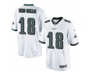 Men's Nike Philadelphia Eagles #18 Dorial Green-Beckham Limited White NFL Jersey
