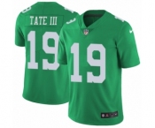 Men's Nike Philadelphia Eagles #19 Golden Tate III Limited Green Rush Vapor Untouchable NFL Jersey Men's Nike Philadelphia Eagles #19 Golden Tate III Limited Green Rush Vapor Untouchable NFL Jersey