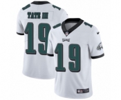 Men's Nike Philadelphia Eagles #19 Golden Tate III White Vapor Untouchable Limited Player NFL Jersey Men's Nike Philadelphia Eagles #19 Golden Tate III White Vapor Untouchable Limited Player NFL Jersey