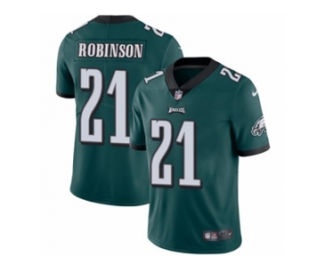 Men's Nike Philadelphia Eagles #21 Patrick Robinson Midnight Green Team Color Vapor Untouchable Limited Player NFL Jersey