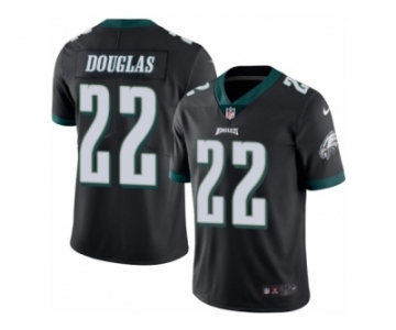 Men's Nike Philadelphia Eagles #22 Rasul Douglas Limited Black Rush NFL Jersey