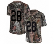 Men's Nike Philadelphia Eagles #28 Wendell Smallwood Camo Rush Realtree Limited NFL Jersey