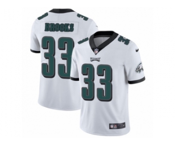 Men's Nike Philadelphia Eagles #33 Ron Brooks Vapor Untouchable Limited White NFL Jersey