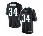 Men's Nike Philadelphia Eagles #34 Kenjon Barner Limited Black Alternate NFL Jersey