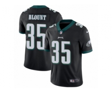 Men's Nike Philadelphia Eagles #35 LeGarrette Blount Black Alternate Vapor Untouchable Limited Player NFL Jersey