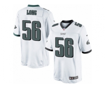 Men's Nike Philadelphia Eagles #56 Chris Long Limited White NFL Jersey