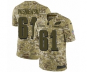 Men's Nike Philadelphia Eagles #61 Stefen Wisniewski Limited Camo 2018 Salute to Service NFL Jersey Men's Nike Philadelphia Eagles #61 Stefen Wisniewski Limited Camo 2018 Salute to Service NFL Jersey