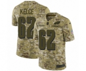 Men's Nike Philadelphia Eagles #62 Jason Kelce Limited Camo 2018 Salute to Service NFL Jersey Men's Nike Philadelphia Eagles #62 Jason Kelce Limited Camo 2018 Salute to Service NFL Jersey